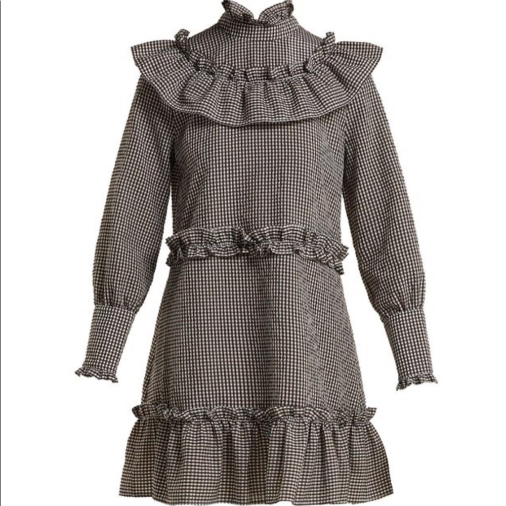 Ganni Charon Dress Sz 34 - Picture 2 of 8
